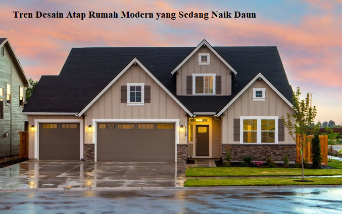 Tren Desain Atap Rumah Modern yang Sedang Naik Daun
