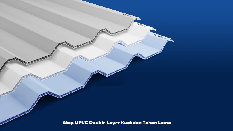 Atap UPVC Double Layer